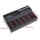 10Ports Fast USB Charging Station Power Adapter Wall Travel Desktop Charger  FT
