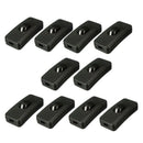 10x Inline Lamp Light On/Off Rocker Switch 250V 2A Flex Cord Desk Table SPS T4N4