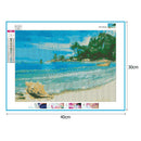 5D DIY Full Drill Diamond Painting Sea Cross Stitch Embroidery Mosaic Kit