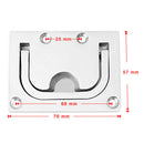 Replace Lifting Deck Cover Handle Stainless Steel Hatch Pull Yacht Boat Hardware