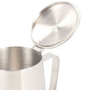 Stainless Steel Pull Flower Espresso Frothers Frothing Garland Cup Milk Jug I7Y4