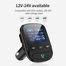 BT06 LCD Bluetooth FM Transmitter Car Kit MP3 Player QC3.0 USB Charger