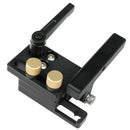 Aluminum Alloy T-Track Woodworking T-Slot Beveled Track Miter Track Stop Wo