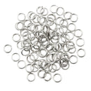 High carbon steel Split Ring Fishing Lure Bait Connector Double Circle