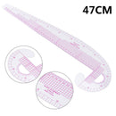 Plastic Metric Curve Clothes Ruler Fit for Sewing Dressmaking Pattern Design