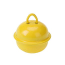 20pcs 25mm Metal Jingle Bells Christmas Hanging Decor Pet Pendant (Yellow)