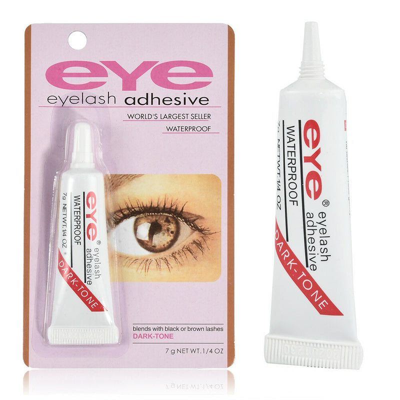 Makeup Dark Black Waterproof False Eyelashes Adhesive Eye Lash Glue TR