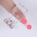 Nail Tips Clip Transparent Finger Poly Quick Building Gel Extension Nails A G9S8