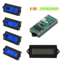 8-70V DC LCD Blue Lead Acid Lithium Battery Capacity Digital Tester Indicator