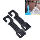 2Pcs Car Hook Holder Hanger Headrest Auto Back Seat Hooks For Bag Purse 3C
