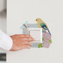 DIY Bird Diamond Painting Luminous Switch Stickers Bedroom Home Wall Decals