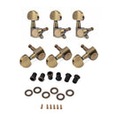 3L 3R 6Pcs Guitar String Tuning Pegs Tuners Machine Heads Guitar Parts