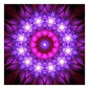 Purple Flower Full Drill Diamond Painting Embroidery DIY Cross Stitch Decor