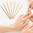 100pcs Multifunction Nail Art Tool Wooden Stick Kit for Cleaning Cuticle