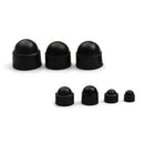 145Pcs Hex Nut Cover Protective M4-M12 Bolt Cap Protection Caps Covers Expo F9E2
