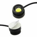 4in1 White Eagle Eye LED Car SUV Strobe Warning Grille Light DRL &Remote Control