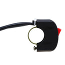 Motorcycle Handlebar Headlight Fog Spot Light Waterproof On Off Switch Bla TGZ