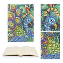 DIY Peafowl Special Shaped Diamond Painting 50 Pages A5 Students Sketchbook