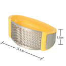 1pc Multifunctional Stainless Steel Garlic Press Grinding Grater Crush Tool