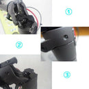 Metal Hook + 3Pcs Silicone Vibration Dampers Buckle Front Hook Claw Gadget