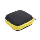 80*80*30mm Square EVA Case Headphone Bluetooth Earphone Cable Storage Box