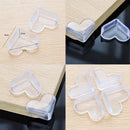 4X Baby Safe silicone Protector Table Heart Corner Edge Protection CoverI  Z