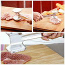 Stainless Steel Double Side Beaf Steak Mallet Meat Tenderizer Hammer HOT C4 T4L6