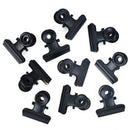 60 Pack 0.87 inch iron Bulldog Clips File Paper Money Binder Clamps for Tag L3T4