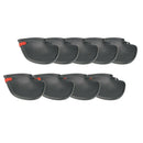 9Pcs PVC Golf Club Protector Case Cover Iron Wedges Head Cover Accessories Set
