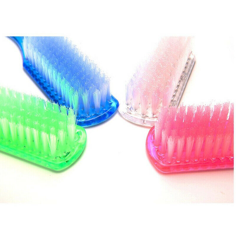 Professional New Nail Art Manicure Wash Tool Dust Cleaning Brush Rectangl GUD