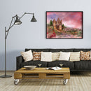 5D Full Round Drill Diamond Painting DIY Fantasy Castle Rhinestone Picture