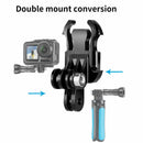 Double-Head J Hook Quick Release Base Adapter for Gopro Hero 8 DJI OSMO ACTION