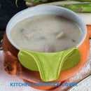 Creative Anti-spill Silicone Soup Spout Funnel Pot Pan Kitchen Accessories A
