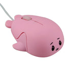 Mini Mouse 1200 Dpi Cute Dolphin Optical Wired Usb Game Mouse Pc Notebook M U9K2