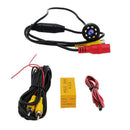 Waterproof 8 LED Car Backup Rear View Reverse Parking HD Camera Night Vision3C