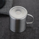 Insulated Travel Mug Warm Hot Coffee Tea Drinks Cup Stainless Steel 400ml