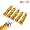 5pcs Bike Glue 8 ML Adhesive Glue Cement Rubber Inner Tube Bicycle Repair Toollj