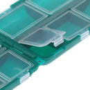 Fishing Lures Box Storage Fish Accessory Bait Tackle Plastic Compartment  Gw