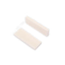 5x Bone Blank Unslotted Uncut String Bridge Saddles Nuts For Dobro Parts DIY