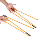 2Pcs Golf Alignment Sticks Fiberglass Training Aid Rods For Correct Ball DirG4R7