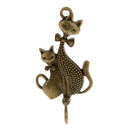 Decorative Wall Hooks - Small Decoration Hanging Hooks - Cat Pattern Hanger Wall