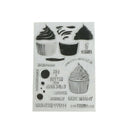 Cupcakes DIY Transparent Silicone Clear Stamps Scrapbooking Album Cards Decor GT