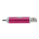 Memory 32GB USB drive OTG + mini USB Flash Drive for Notebook Rose red