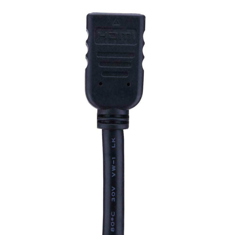 0.2M HDMI Male to Female TV Cable Cord Converter Adapter Extension Cable