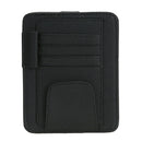Car Auto Sun Visor Glasses Sunglasses Card Ticket Clip Multiuse (Black)