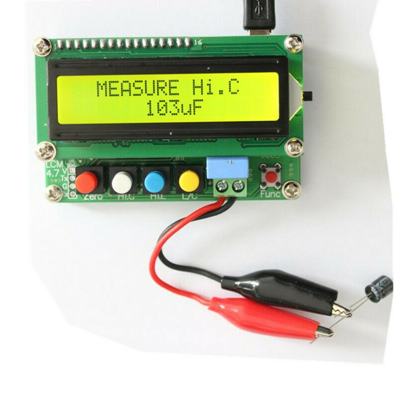 High Precision Digital LC100 - A LCD Inductance Capacitance L/C Meter Tester