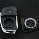 3 Buttons Flip Folding Remote Key Fob Shell Case For Mistra Hyundai Hb20 Sa W3Q9