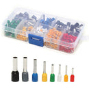 400X Isolierte Kabel Pin End Crimp Terminal Draht Kupfer Stecker Kit Praktisch