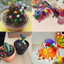 Wholesale 100pcs/Pack Colors Wool Felt Balls 1cm Handmade Making DIY Beads AU