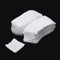 100 Pcs White Rectangle Facial Clean Bag Type Cotton Pads T2I7